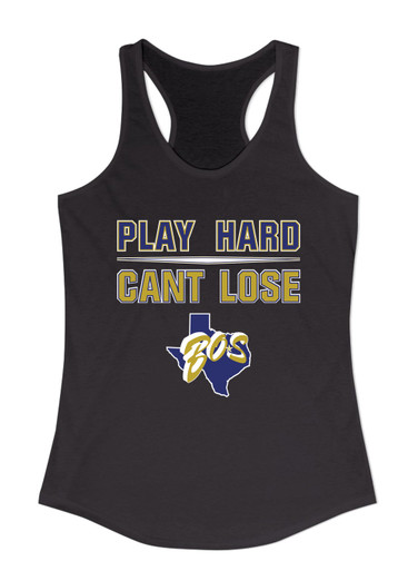 Boswell Pioneers Play Hard, Can't Lose Women's Tank Top