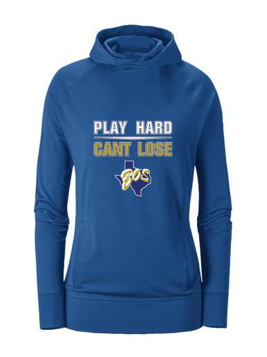 Boswell Pioneers Play Hard, Can't Lose Women's Hoodie