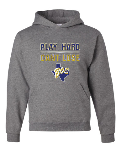 Boswell Pioneers Play Hard, Can't Lose Men's Premium Hoodie