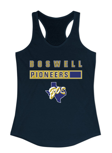 Boswell Pioneers Mascot #7 Women's Tank Top