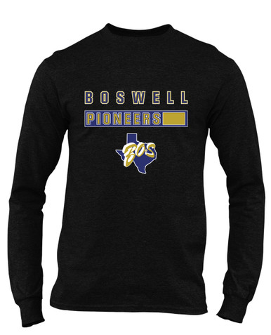 Boswell Pioneers Mascot #7 Men's Premium LS T-Shirt