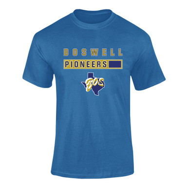Boswell Pioneers Mascot #7 Men's SS T-Shirt