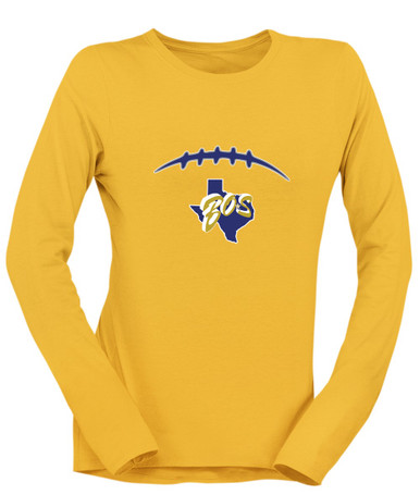 Boswell Pioneers Football #2 Women's LS T-Shirt
