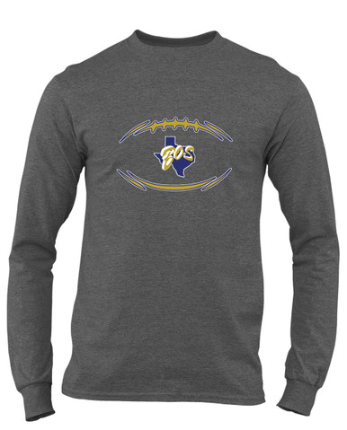 Boswell Pioneers Football #3 Men's LS T-Shirt