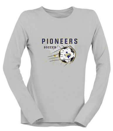 Boswell Pioneers Soccer #2 Women's Premium LS T-Shirt