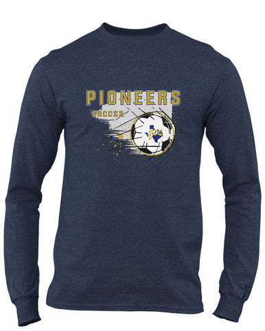 Boswell Pioneers Soccer #2 Men's Premium LS T-Shirt