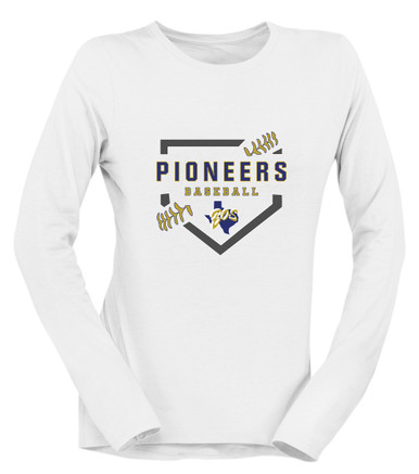 Boswell Pioneers Baseball #2 Women's Premium LS T-Shirt