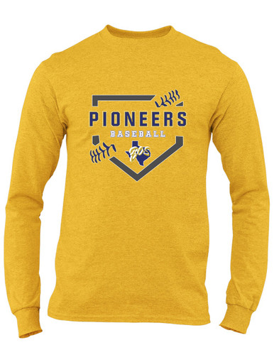 Boswell Pioneers Baseball #2 Men's LS T-Shirt