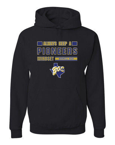 Boswell Pioneers Mindset Men's Premium Hoodie
