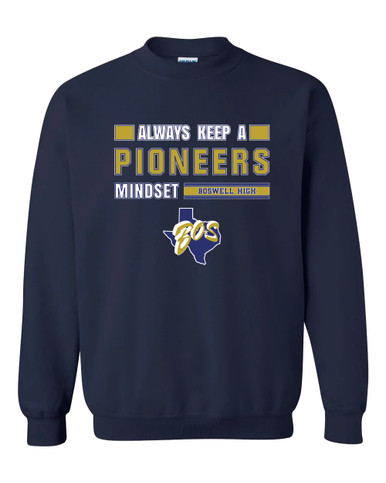Boswell Pioneers Mindset Men's Sweatshirt