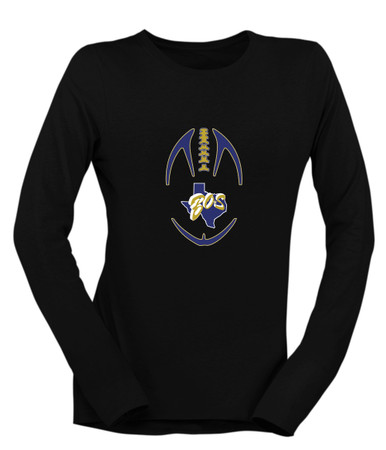 Boswell Pioneers Football #4 Women's Premium LS T-Shirt