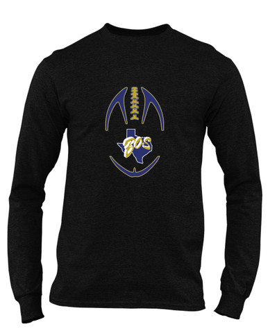 Boswell Pioneers Football #4 Men's LS T-Shirt