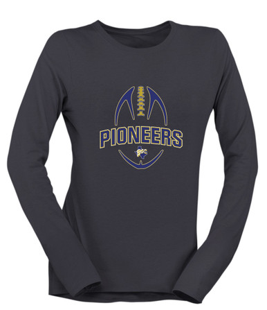 Boswell Pioneers Football #5 Women's Premium LS T-Shirt