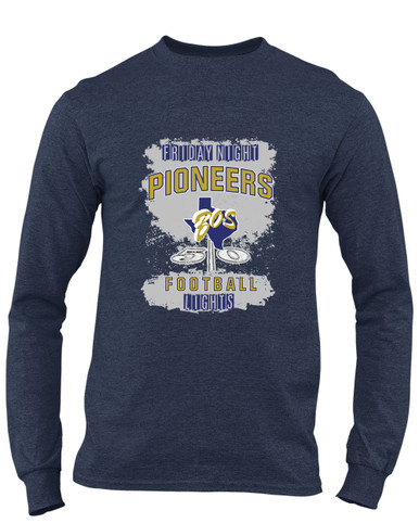 Boswell Pioneers Football #6 Men's Premium LS T-Shirt