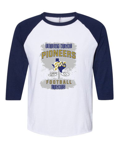 Boswell Pioneers Football #6 Men's Baseball T-Shirt