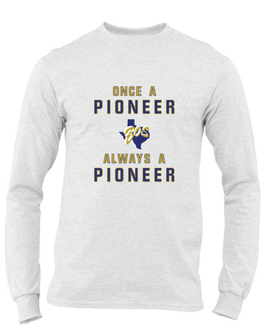 Boswell Pioneers Once A Men's LS T-Shirt