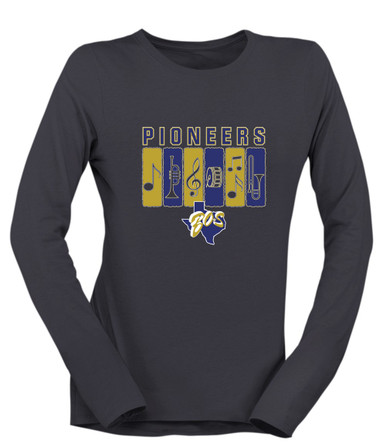 Boswell Pioneers Band # 2 Women's Premium LS T-Shirt