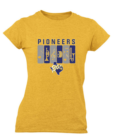 Boswell Pioneers Band # 2 Women's Premium SS T-Shirt