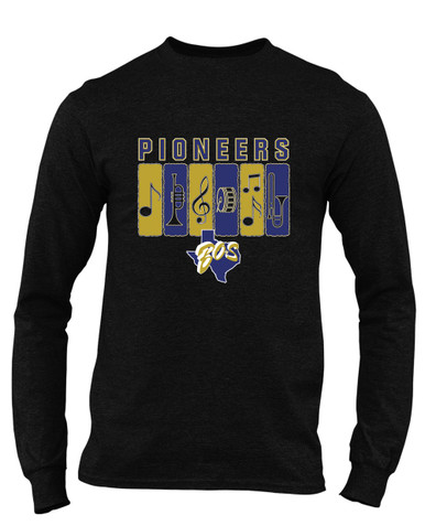 Boswell Pioneers Band # 2 Men's LS T-Shirt
