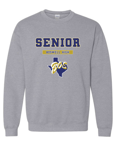 Boswell Pioneers Senior #2 Men's Sweatshirt