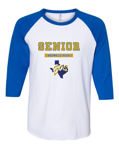 Boswell Pioneers Senior #2 Men's Baseball T-Shirt