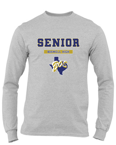 Boswell Pioneers Senior #2 Men's LS T-Shirt
