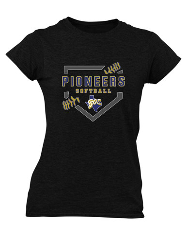 Boswell Pioneers Softball #2 Women's SS T-Shirt
