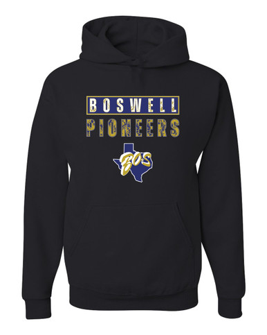 Boswell Pioneers Mascot #9 Men's Premium Hoodie