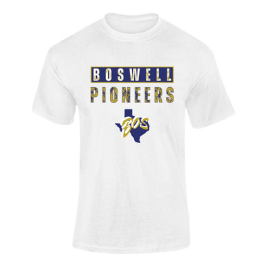 Boswell Pioneers Mascot #9 Men's SS T-Shirt