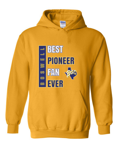 Boswell Pioneers Best Pioneer Fan Men's Hoodie