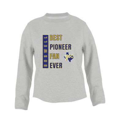 Boswell Pioneers Best Pioneer Fan Women's Sweatshirt