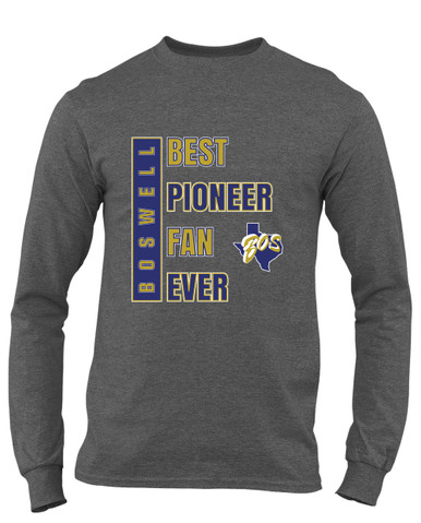 Boswell Pioneers Best Pioneer Fan Men's Premium LS T-Shirt