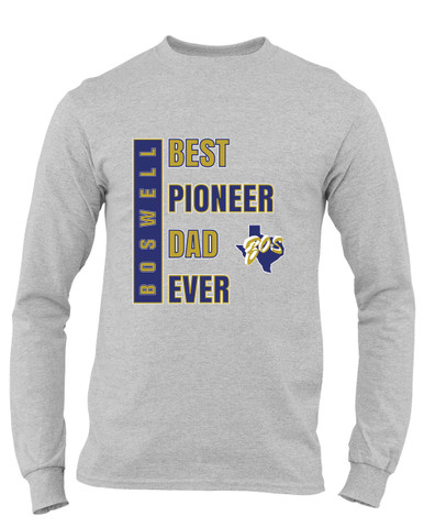 Boswell Pioneers Best Pioneer Dad Men's Premium LS T-Shirt