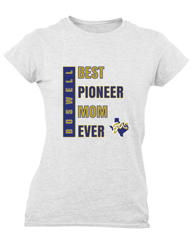 Boswell Pioneers Best Pioneer Mom Women's Premium SS T-Shirt
