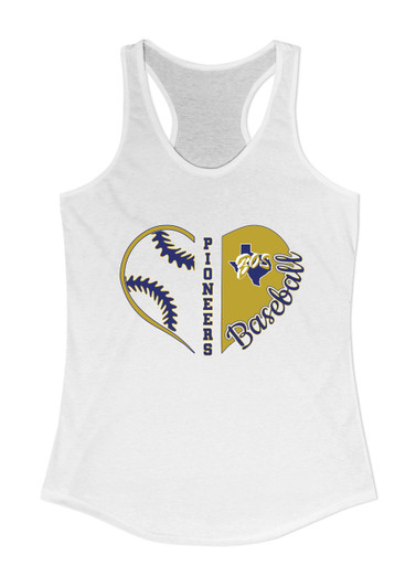 Boswell Pioneers Heart Baseball Women's Tank Top