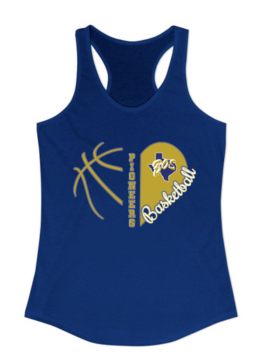 Boswell Pioneers Heart Basketball Women's Tank Top