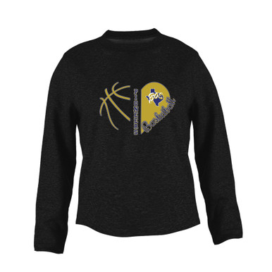 Boswell Pioneers Heart Basketball Women's Sweatshirt