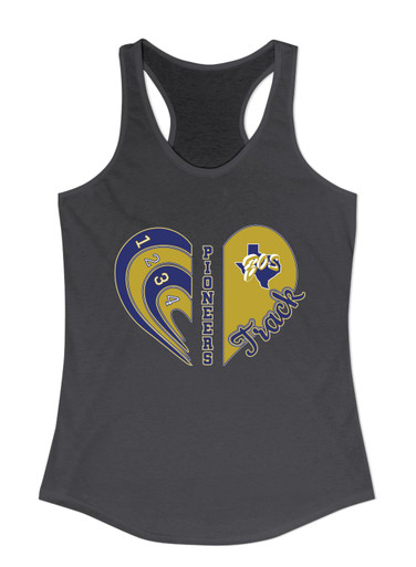Boswell Pioneers Heart Track Women's Tank Top