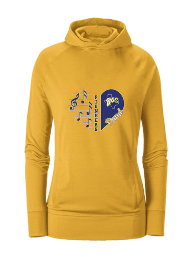 Boswell Pioneers Heart Band Women's Hoodie