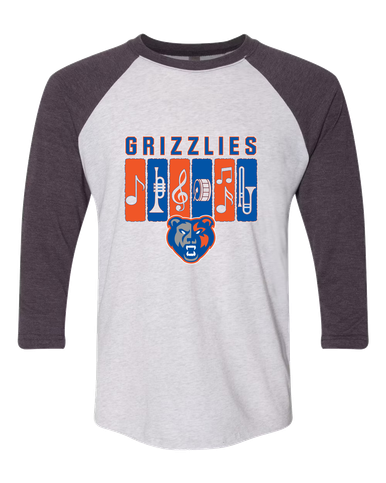 Grand Oaks Grizzlies Band # 2 Men's Baseball T-Shirt