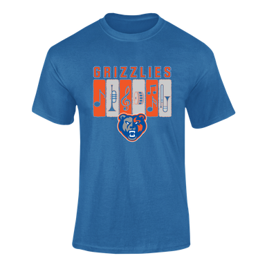Grand Oaks Grizzlies Band # 2 Men's SS T-Shirt