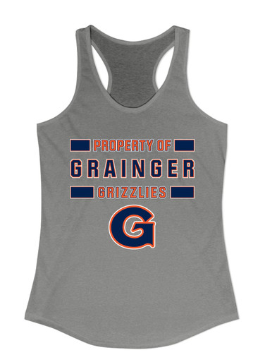 Grainger Grizzlies Property Of Women's Tank Top
