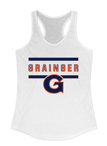 Grainger Grizzlies Mascot #4 Women's Tank Top