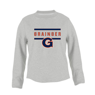 Grainger Grizzlies Mascot #4 Women's Sweatshirt