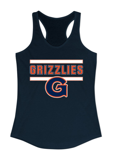 Grainger Grizzlies Mascot #5 Women's Tank Top