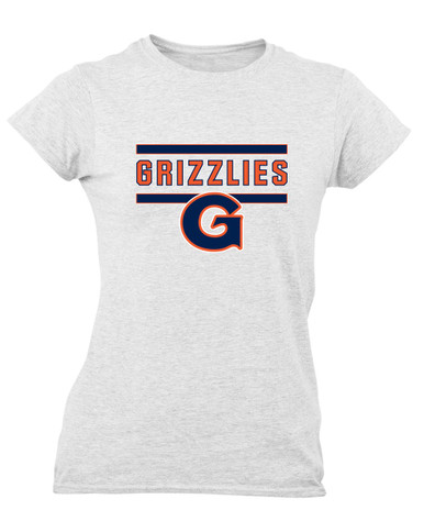 Grainger Grizzlies Mascot #5 Women's SS T-Shirt