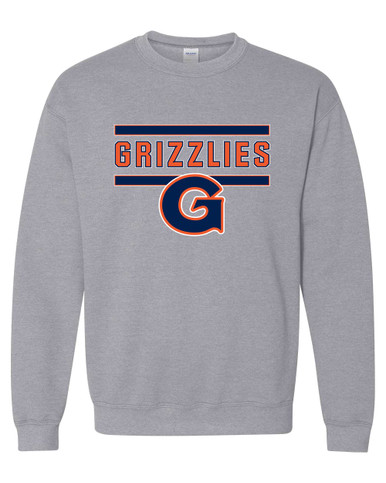 Grainger Grizzlies Mascot #5 Men's Sweatshirt