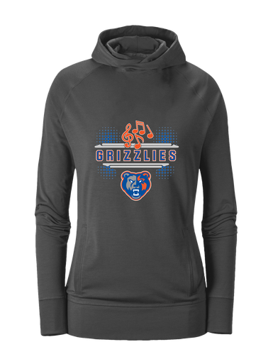 Grand Oaks Grizzlies Band # 3 Women's Hoodie