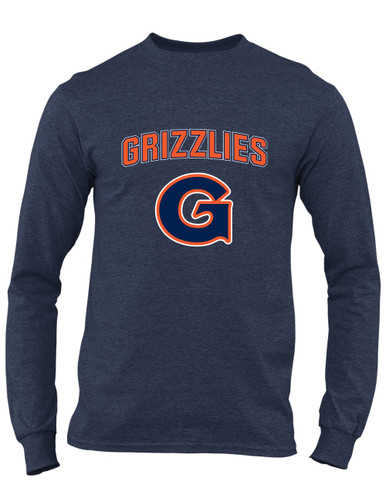 Grainger Grizzlies Mascot #6 Men's Premium LS T-Shirt
