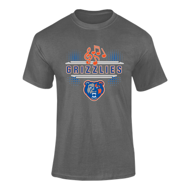 Grand Oaks Grizzlies Band # 3 Men's SS T-Shirt